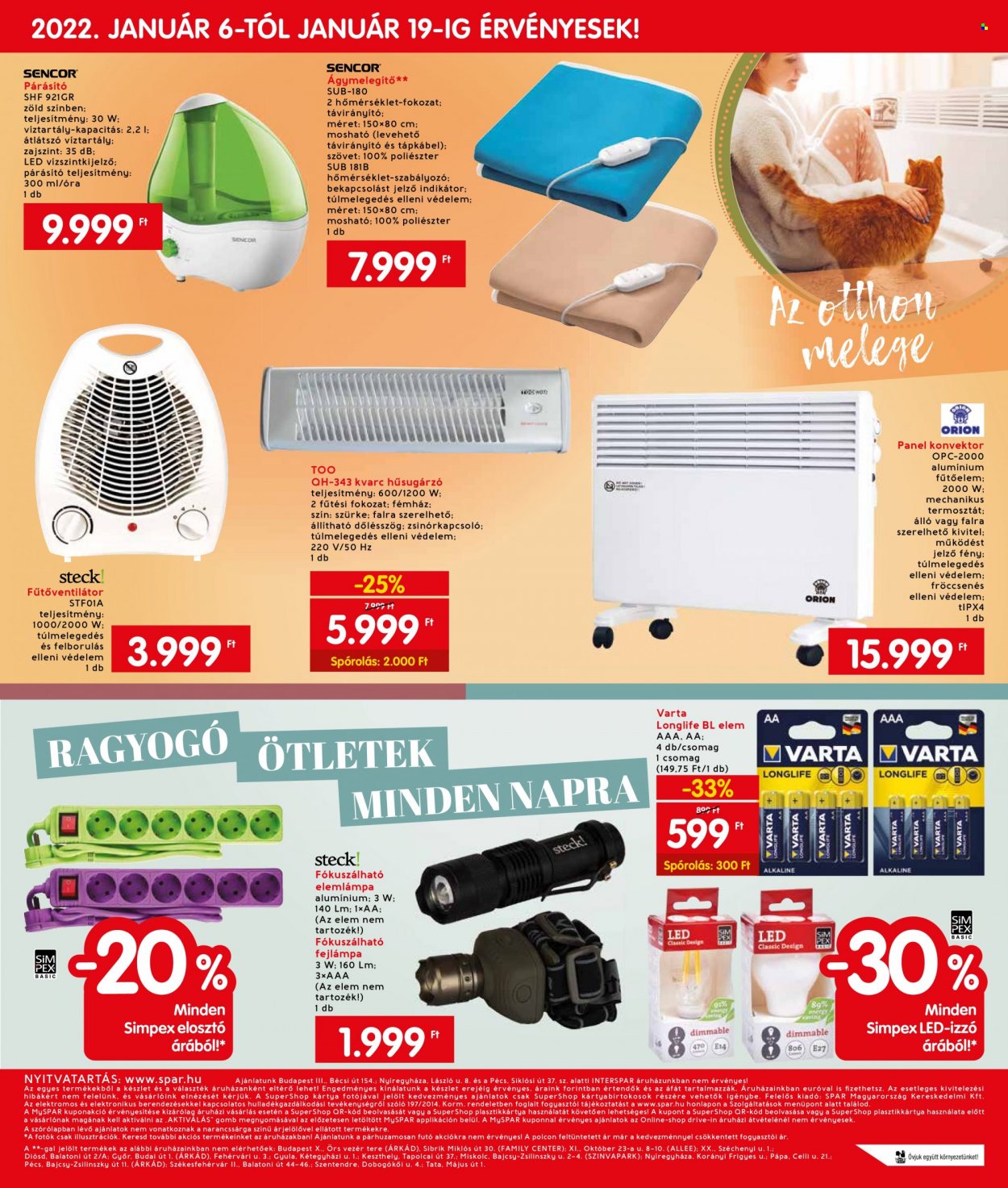 INTERSPAR akciós újságok - 2022.01.06 - 2022.01.12. Oldal 21