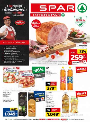 Újság SPAR - 2022.01.06 - 2022.01.12.