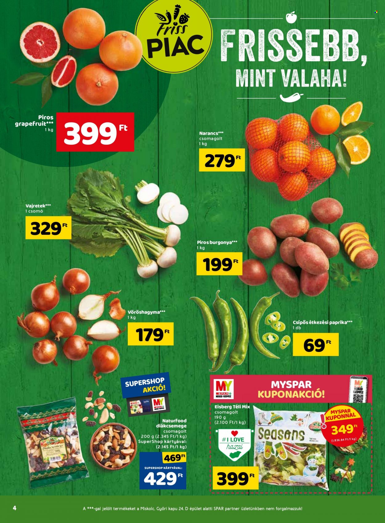 SPAR akciós újságok - 2022.01.06 - 2022.01.12. Oldal 4