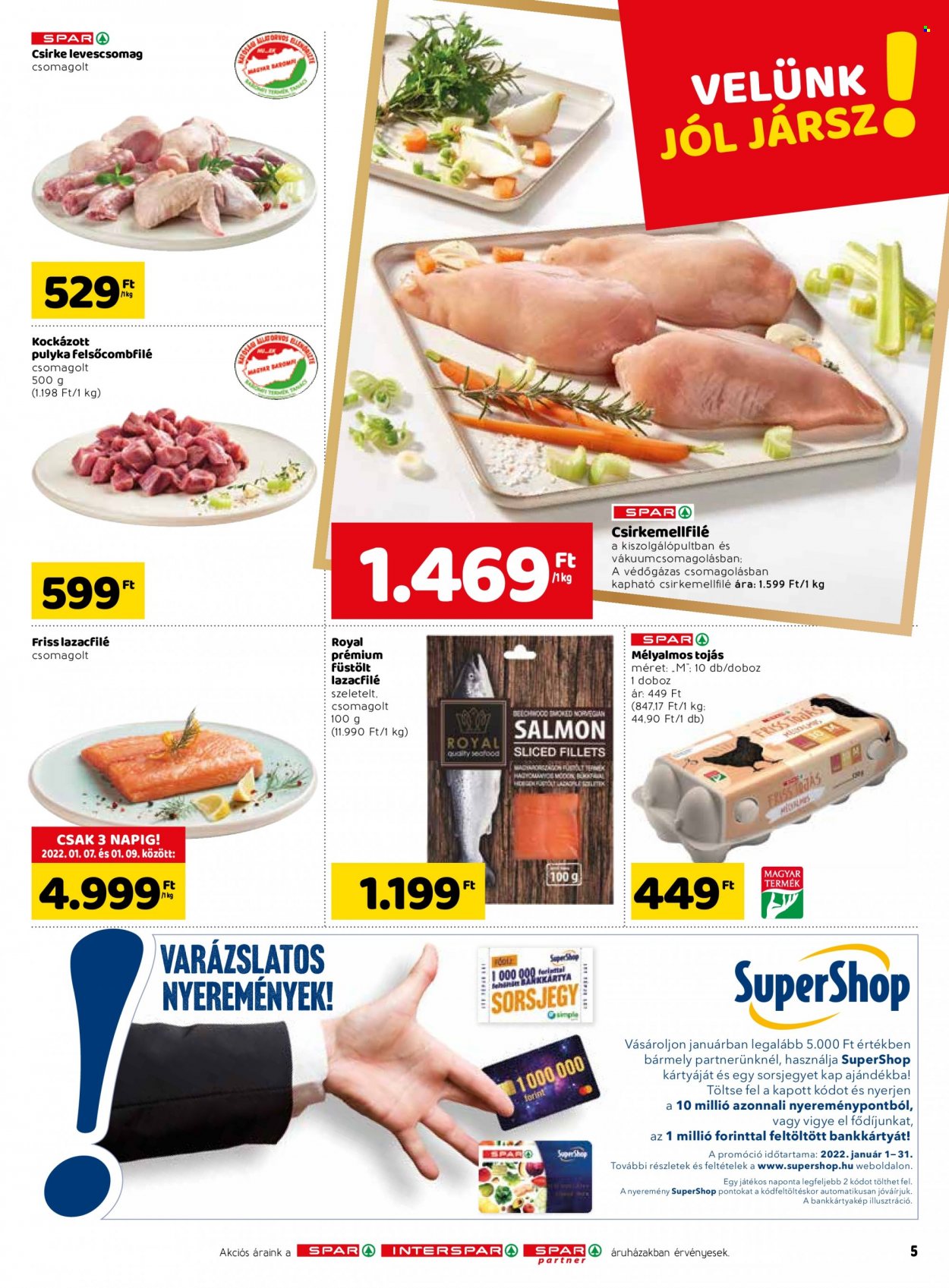 SPAR akciós újságok - 2022.01.06 - 2022.01.12. Oldal 5