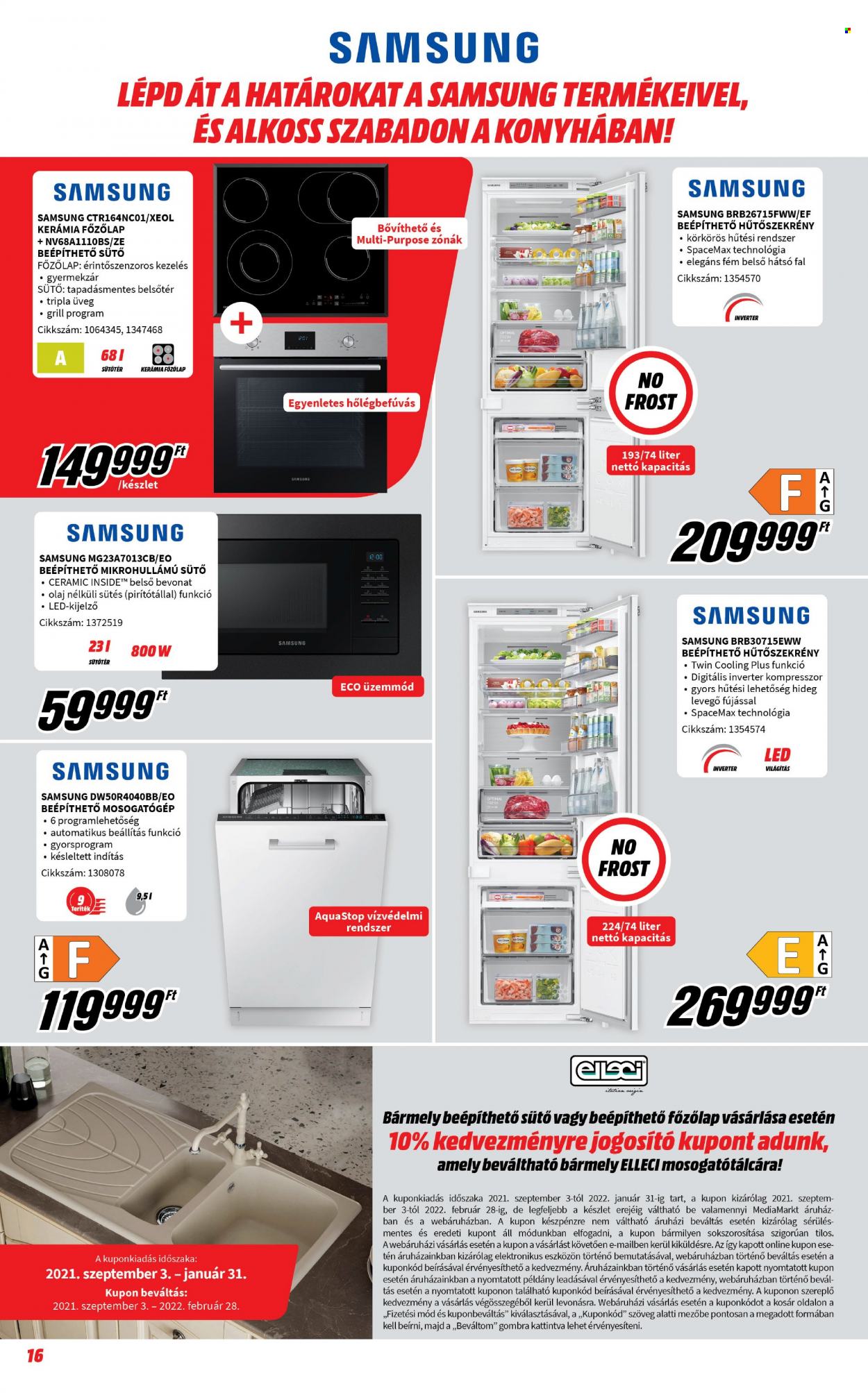 MediaMarkt akciós újságok - 2022.01.06 - 2022.01.30. Oldal 16