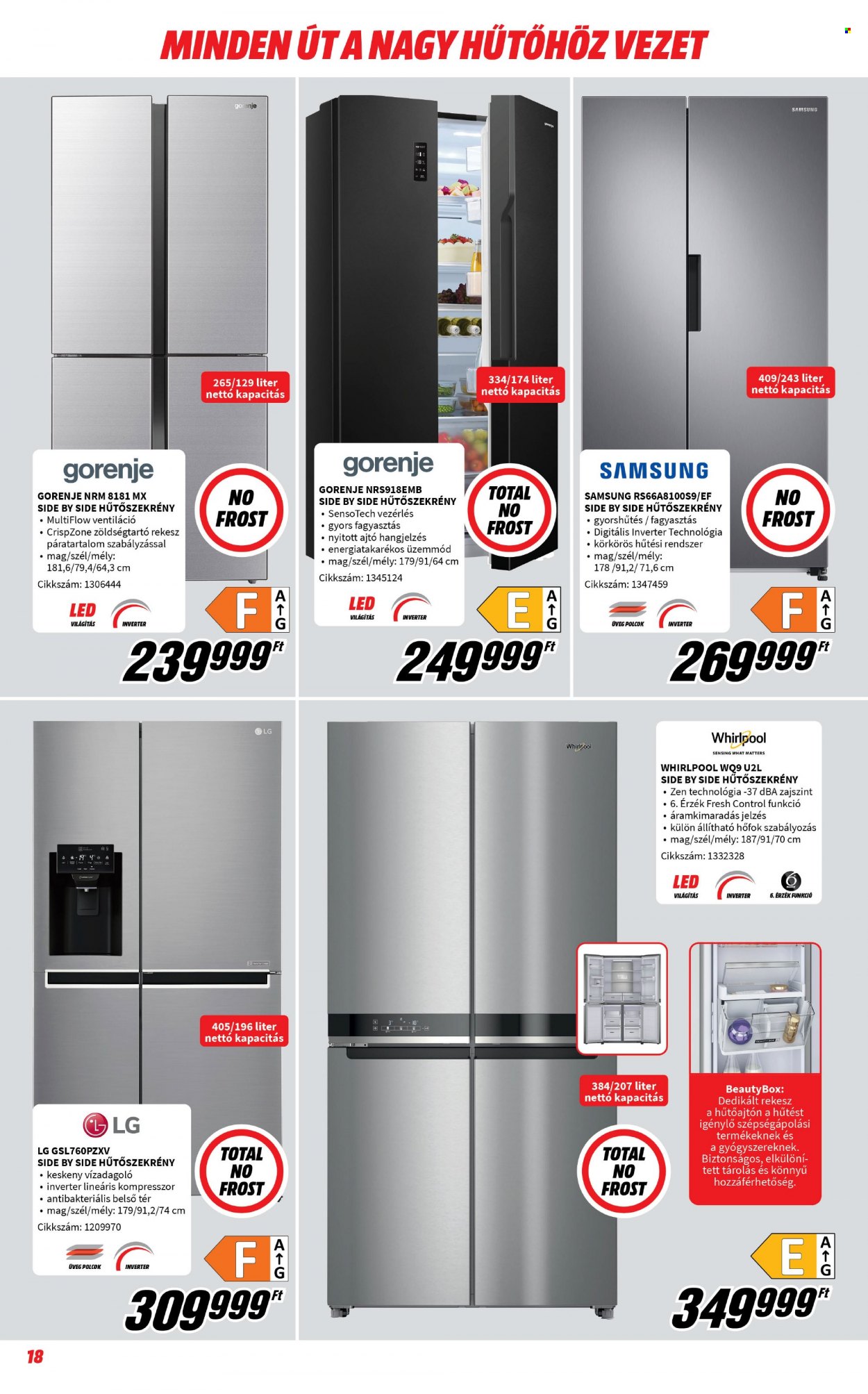 MediaMarkt akciós újságok - 2022.01.06 - 2022.01.30. Oldal 18
