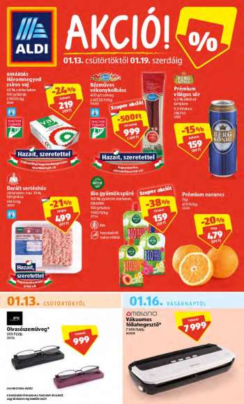Újság Aldi - 2022.01.13 - 2022.01.19.
