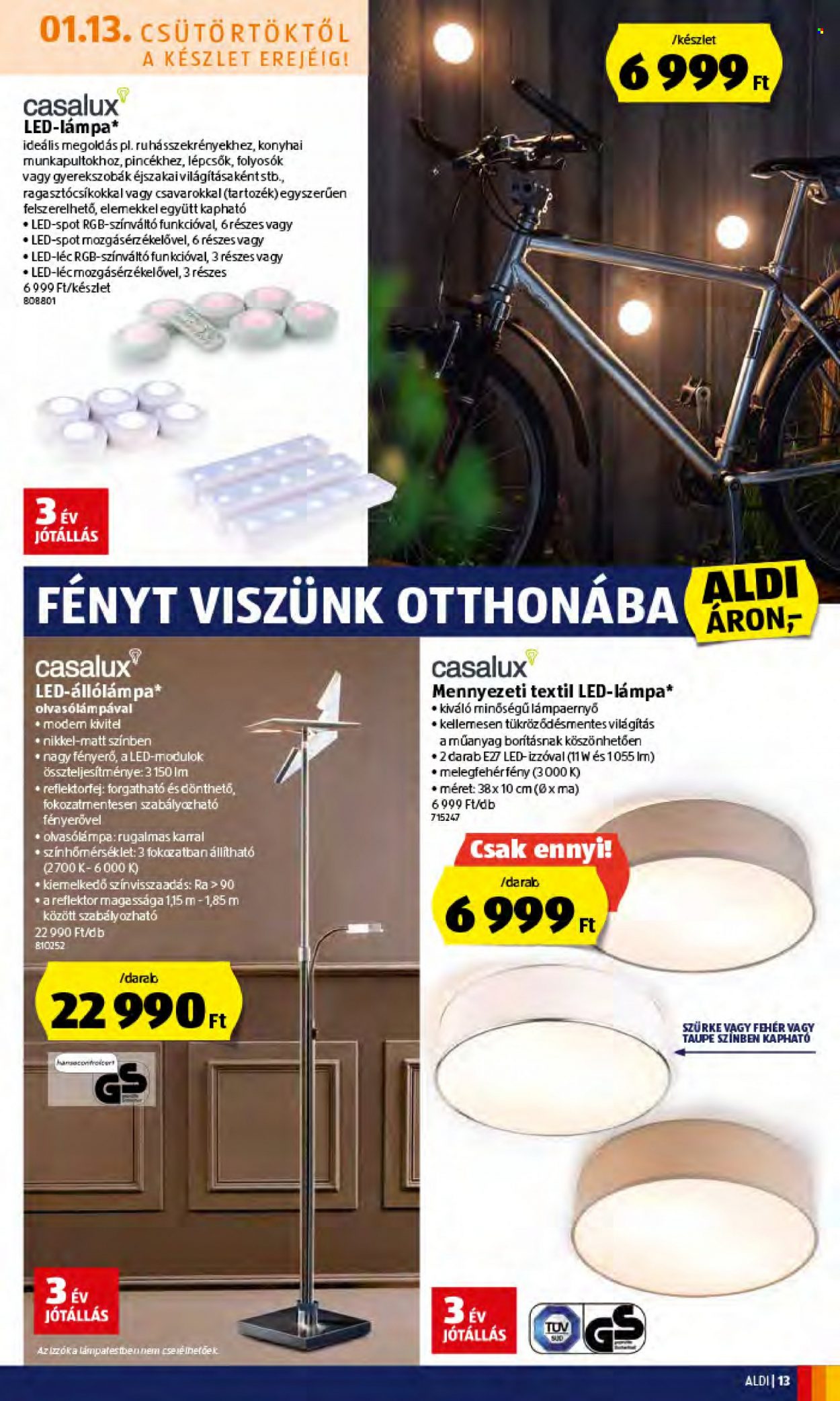 Aldi akciós újságok - 2022.01.13 - 2022.01.19. Oldal 13