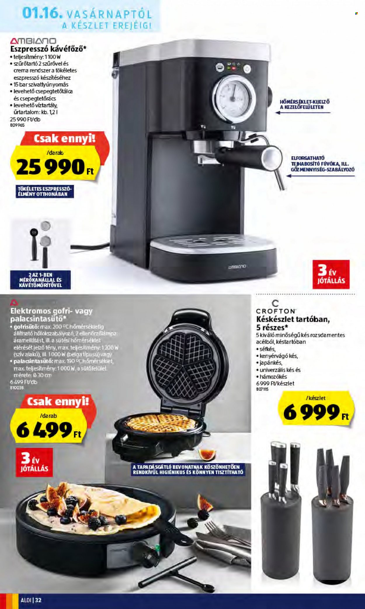 Aldi akciós újságok - 2022.01.13 - 2022.01.19. Oldal 32