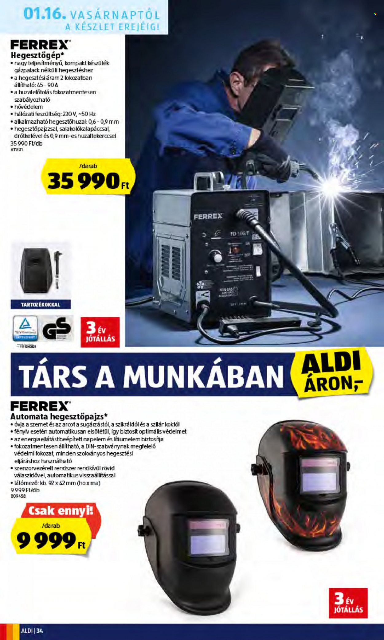 Aldi akciós újságok - 2022.01.13 - 2022.01.19. Oldal 34