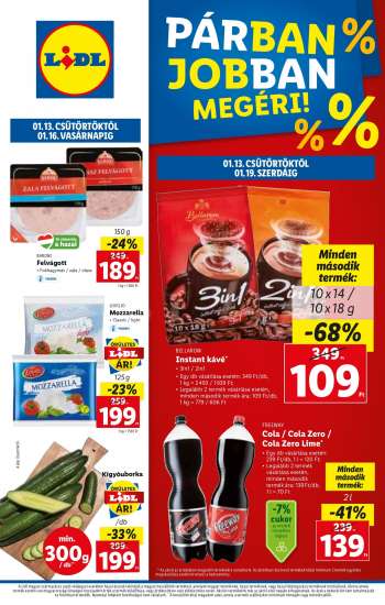 Újság Lidl - 2022.01.13 - 2022.01.19.