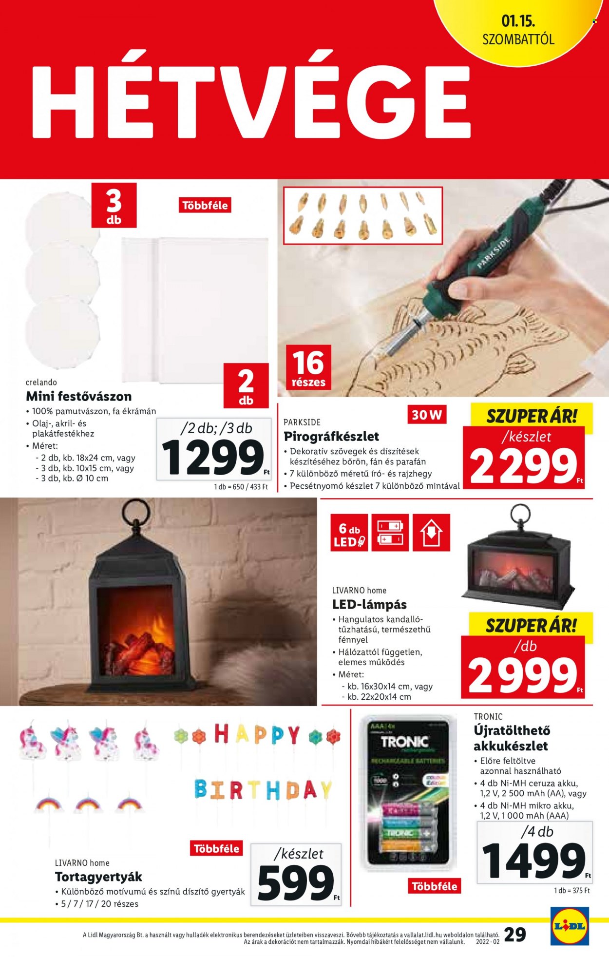 Lidl akciós újságok - 2022.01.13 - 2022.01.19. Oldal 29