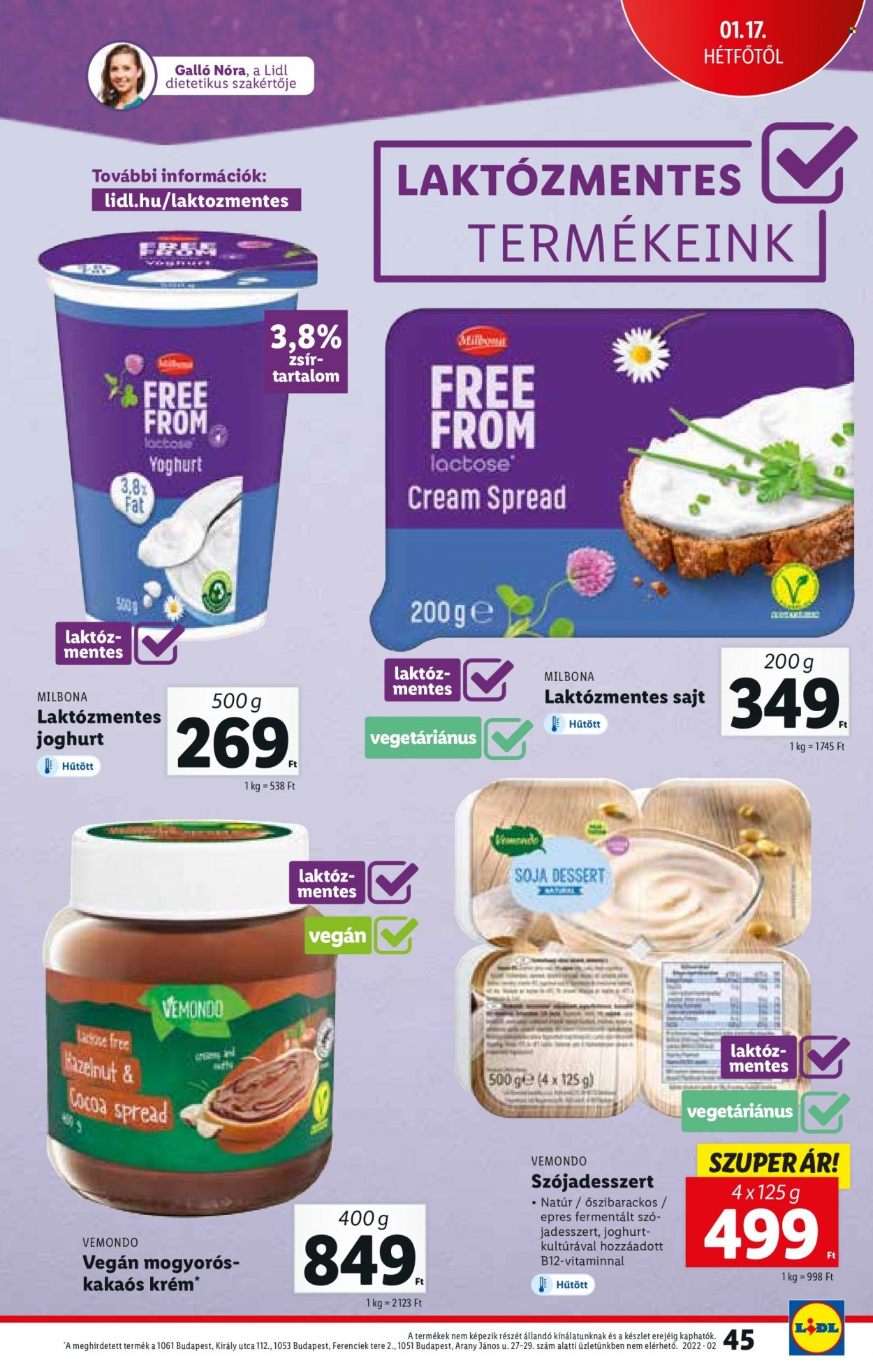 Lidl akciós újságok - 2022.01.13 - 2022.01.19. Oldal 45