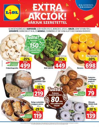Újság Lidl - 2022.01.13 - 2022.01.16.