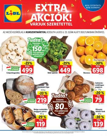 Újság Lidl - 2022.01.13 - 2022.01.16.