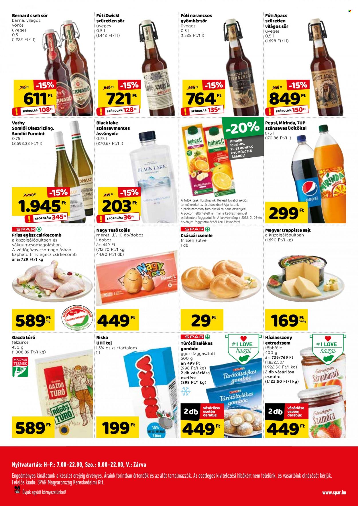SPAR market akciós újságok - 2022.01.13 - 2022.01.19. Oldal 2