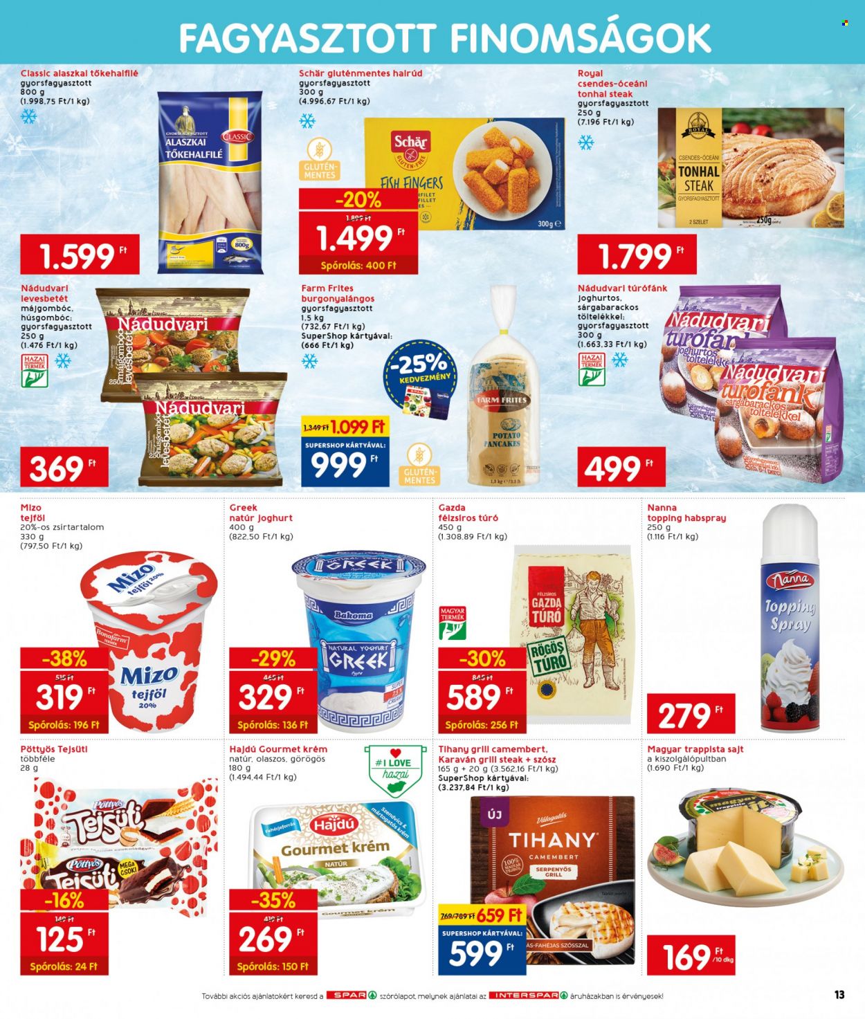 INTERSPAR akciós újságok - 2022.01.13 - 2022.01.19. Oldal 19