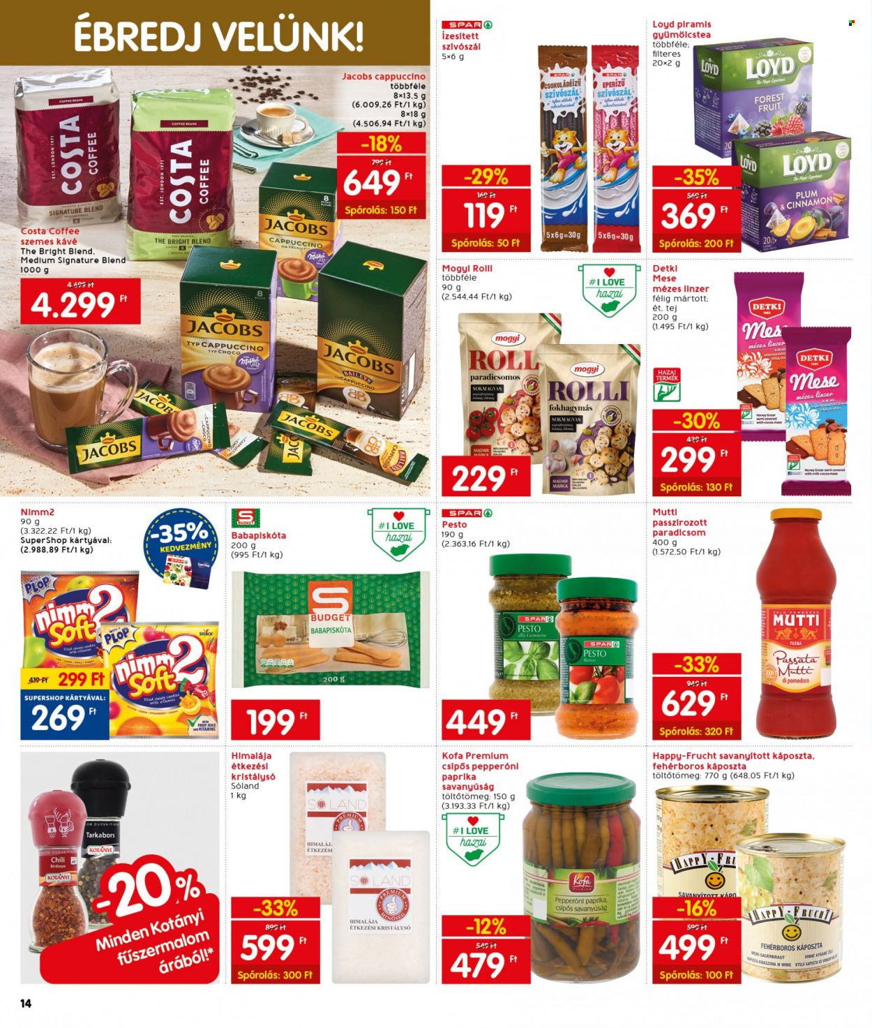 INTERSPAR akciós újságok - 2022.01.13 - 2022.01.19. Oldal 20