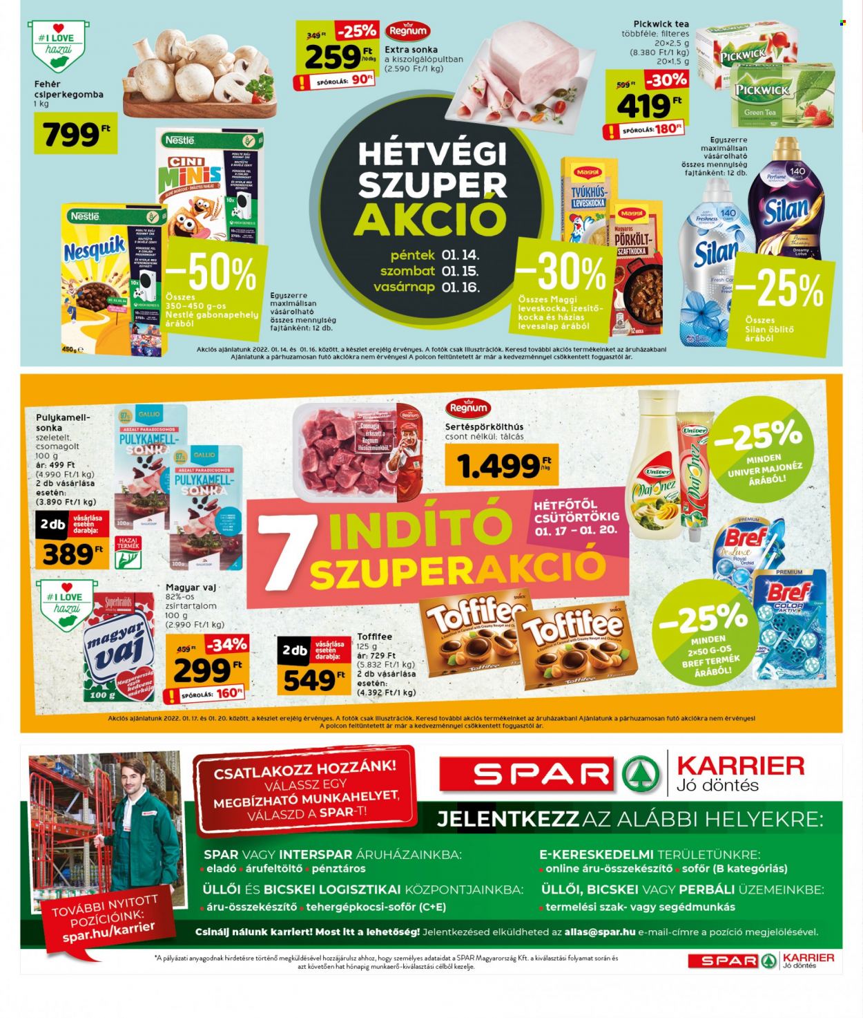 INTERSPAR akciós újságok - 2022.01.13 - 2022.01.19. Oldal 28