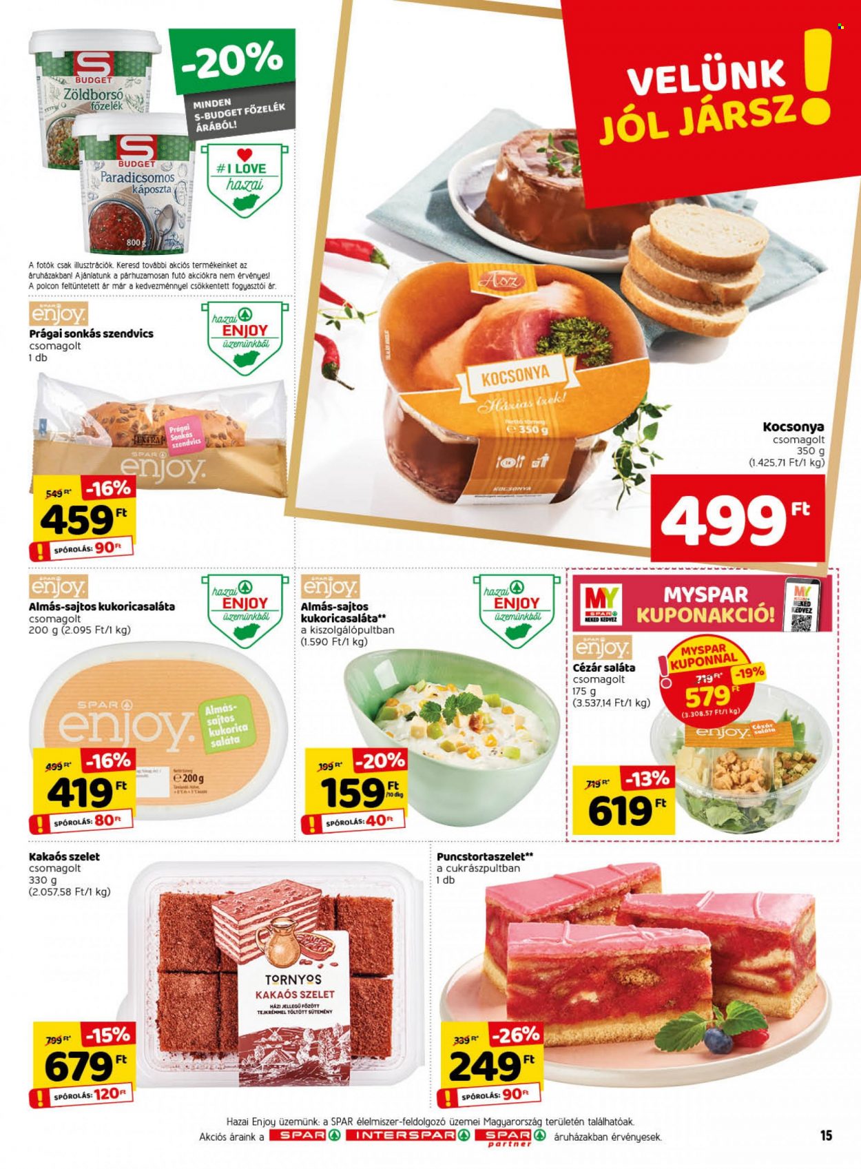 SPAR akciós újságok - 2022.01.13 - 2022.01.19. Oldal 21