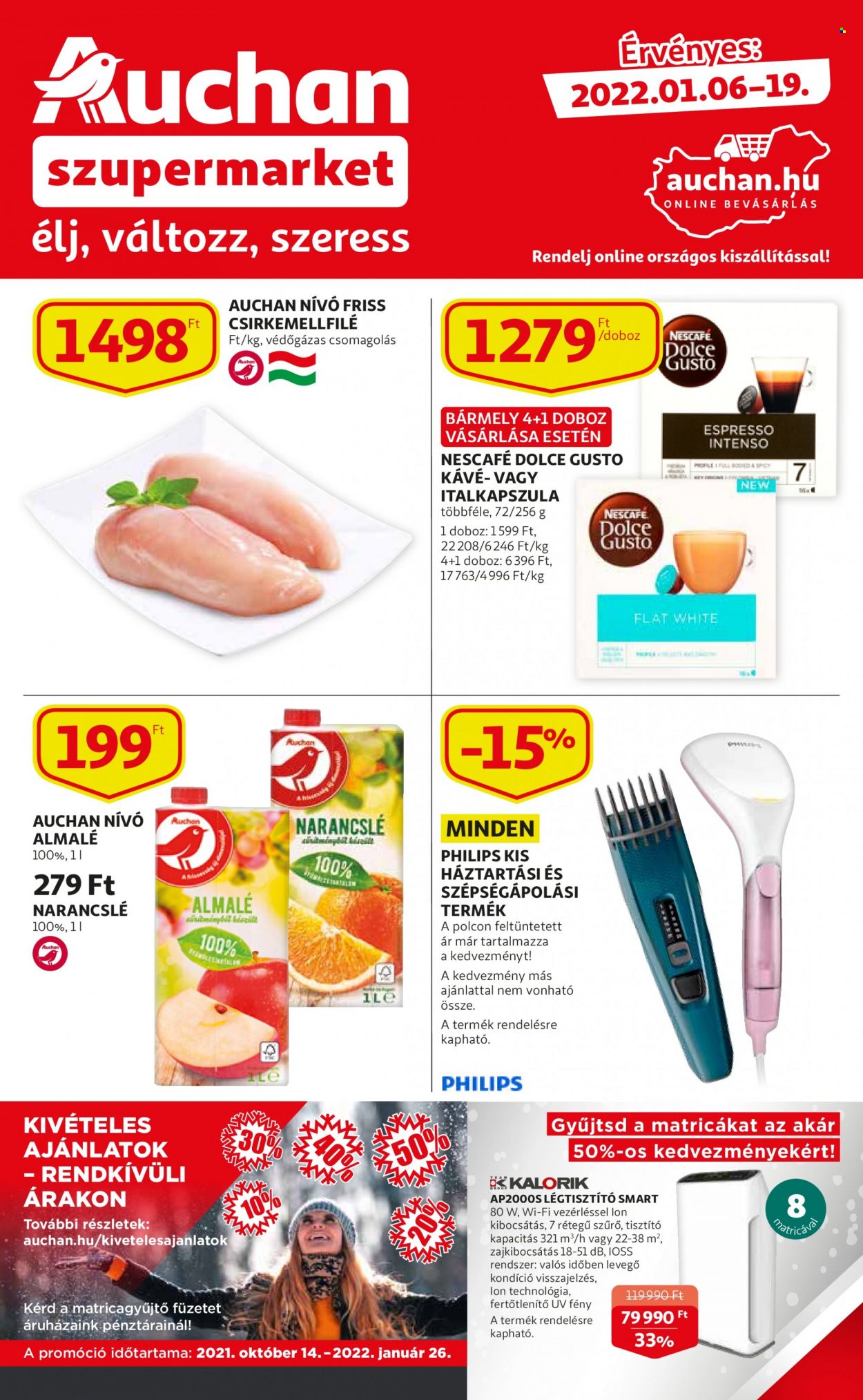 Auchan akciós újságok - 2022.01.06 - 2022.01.19. Oldal 1