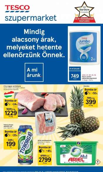 Újság TESCO - 2022.01.13 - 2022.01.19.