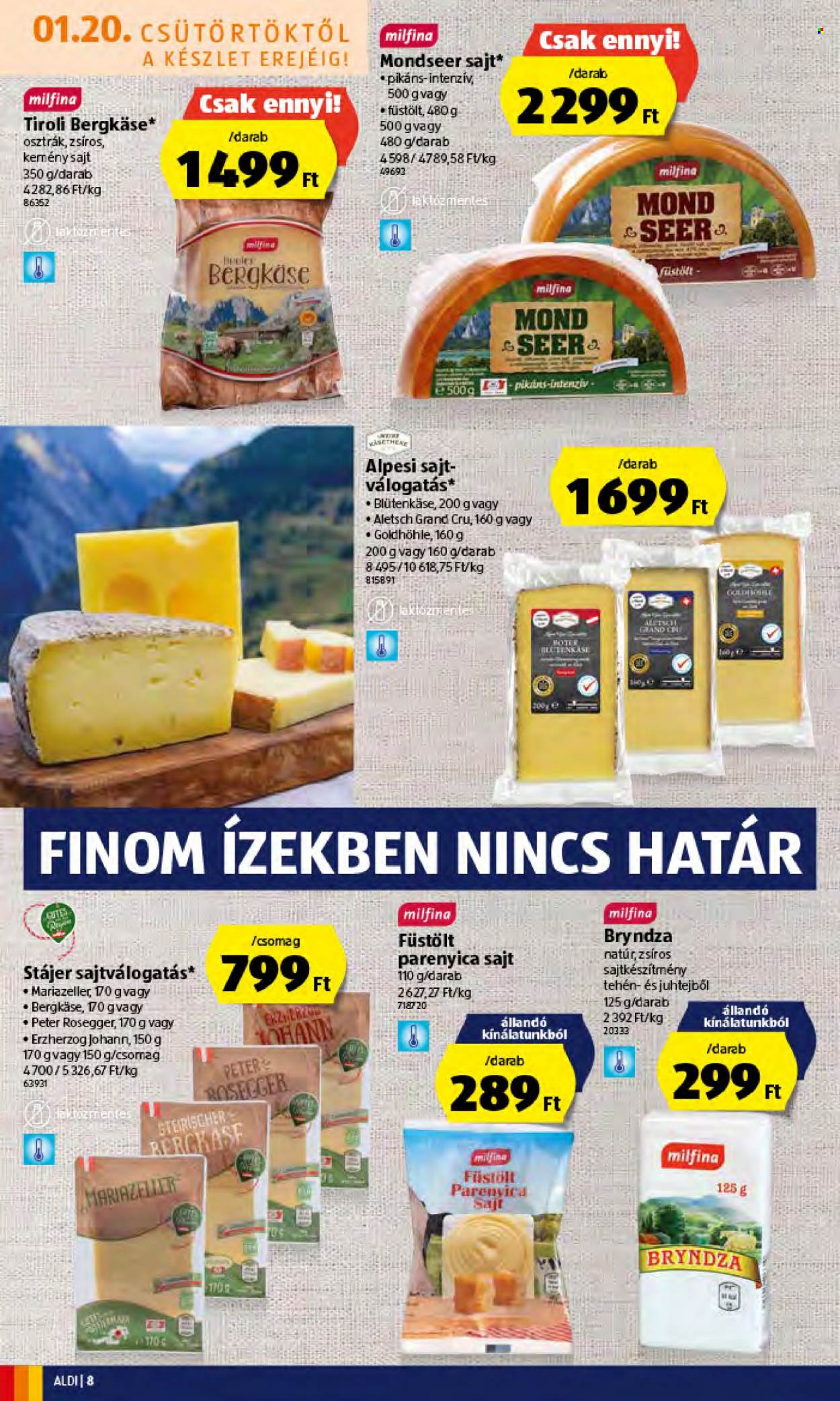 Aldi akciós újságok - 2022.01.20 - 2022.01.26. Oldal 8