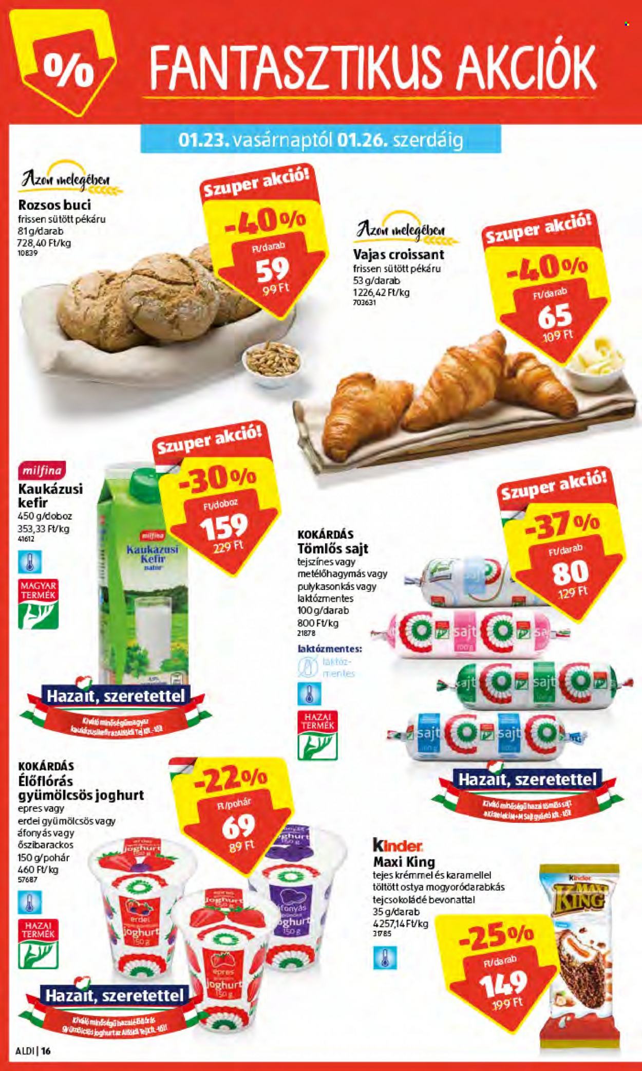 Aldi akciós újságok - 2022.01.20 - 2022.01.26. Oldal 16