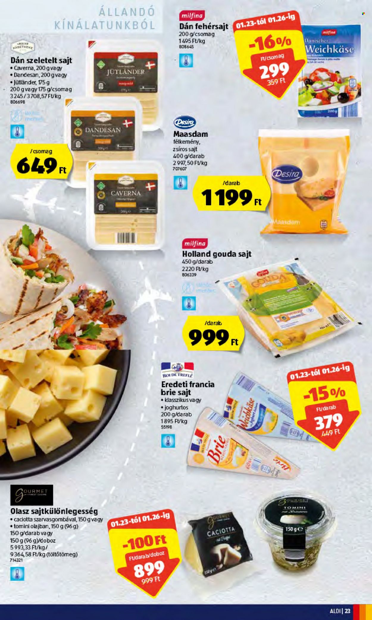 Aldi akciós újságok - 2022.01.20 - 2022.01.26. Oldal 23