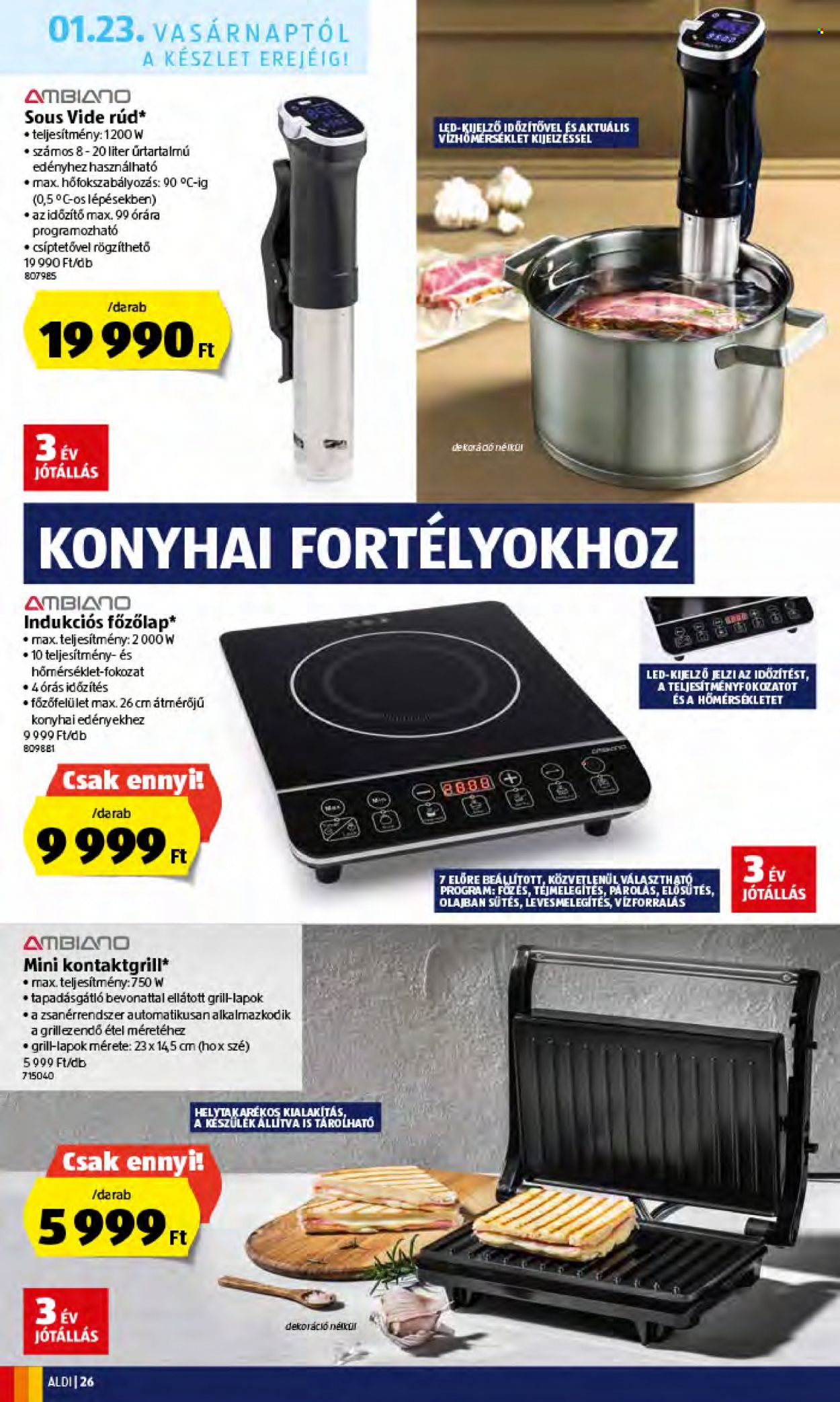 Aldi akciós újságok - 2022.01.20 - 2022.01.26. Oldal 26