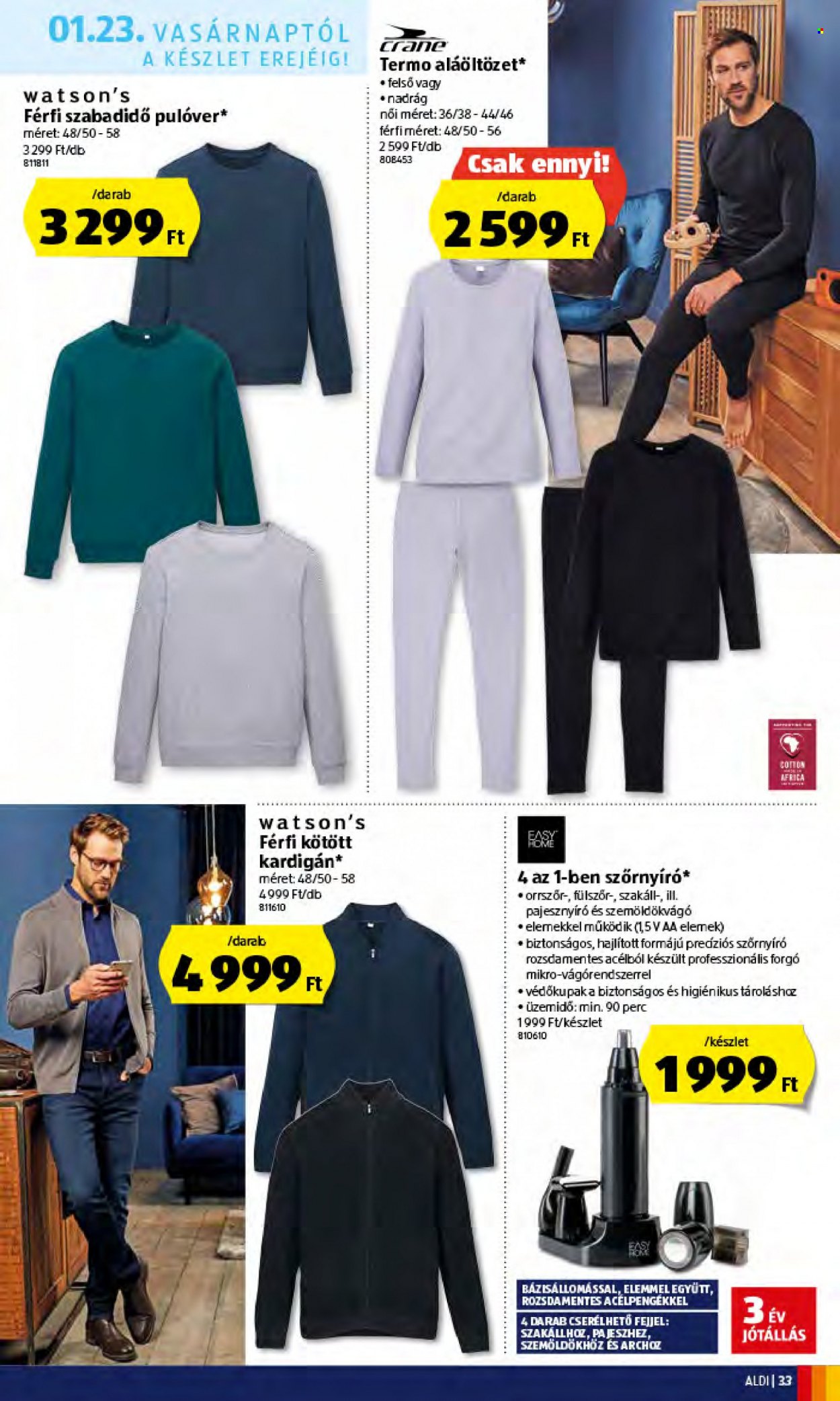Aldi akciós újságok - 2022.01.20 - 2022.01.26. Oldal 33