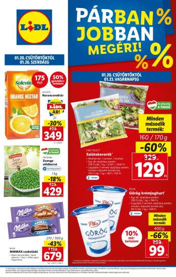 Újság Lidl - 2022.01.20 - 2022.01.26.