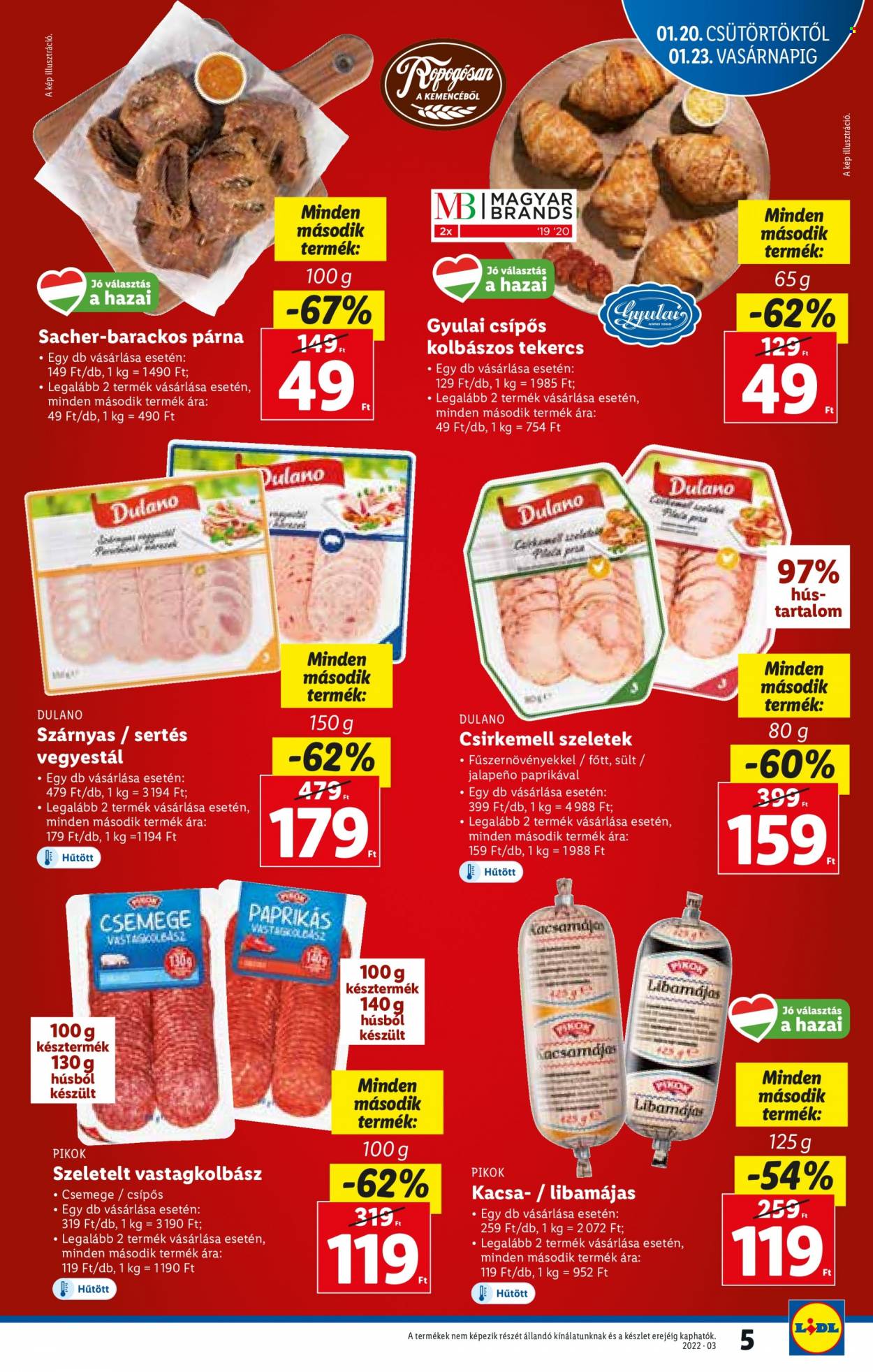 Lidl akciós újságok - 2022.01.20 - 2022.01.26. Oldal 5