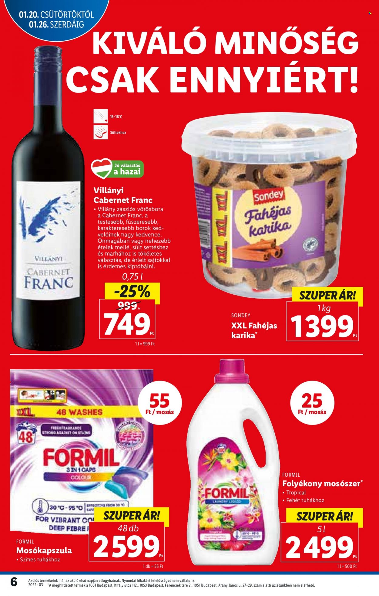 Lidl akciós újságok - 2022.01.20 - 2022.01.26. Oldal 6
