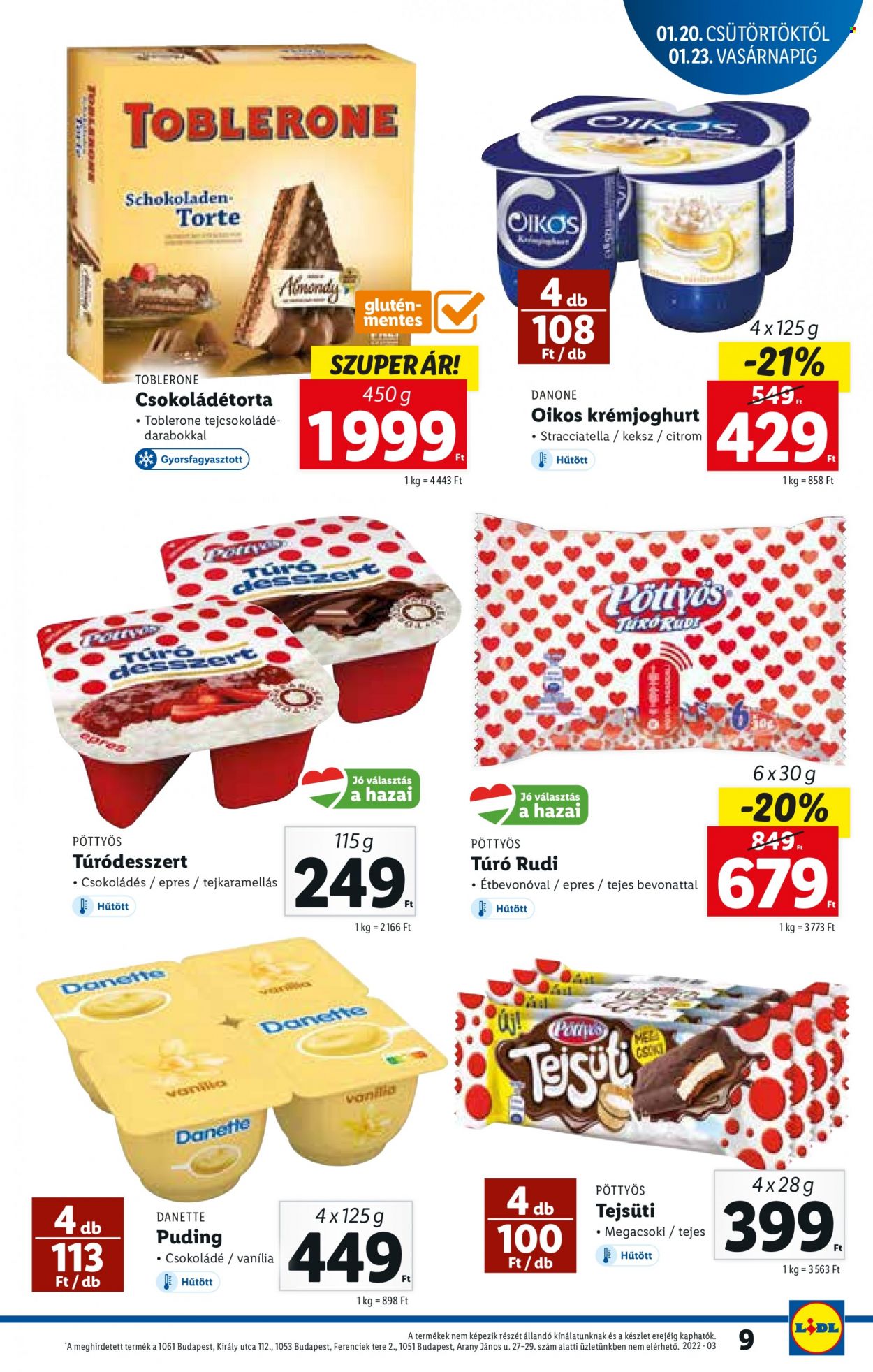 Lidl akciós újságok - 2022.01.20 - 2022.01.26. Oldal 9