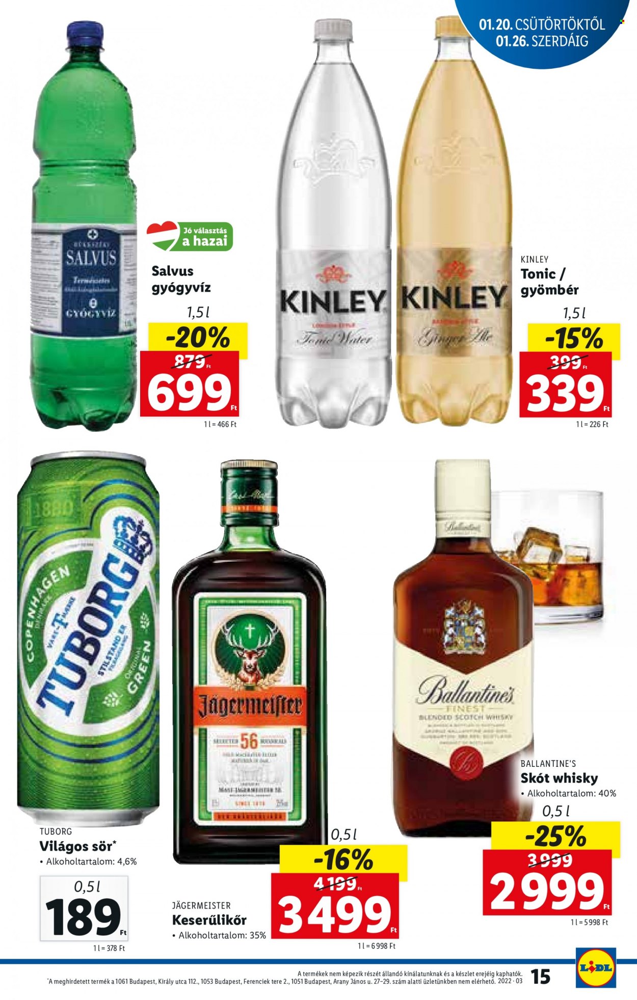 Lidl akciós újságok - 2022.01.20 - 2022.01.26. Oldal 15