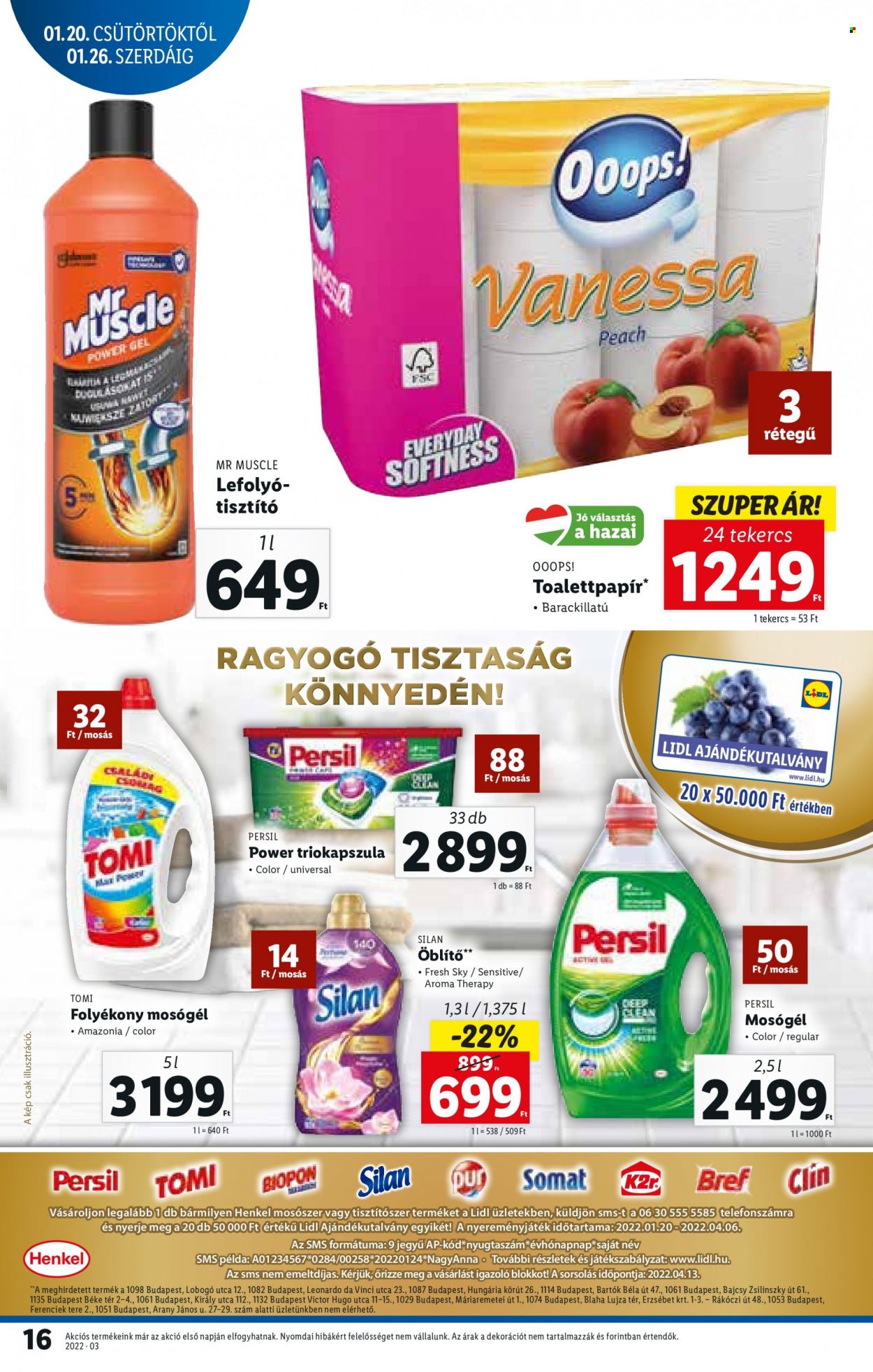 Lidl akciós újságok - 2022.01.20 - 2022.01.26. Oldal 16