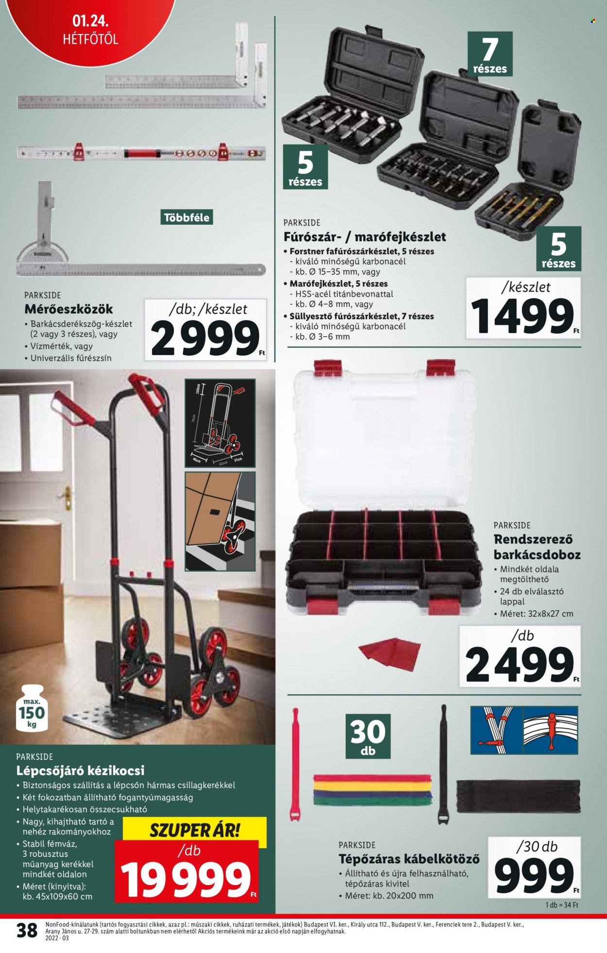 Lidl akciós újságok - 2022.01.20 - 2022.01.26. Oldal 38