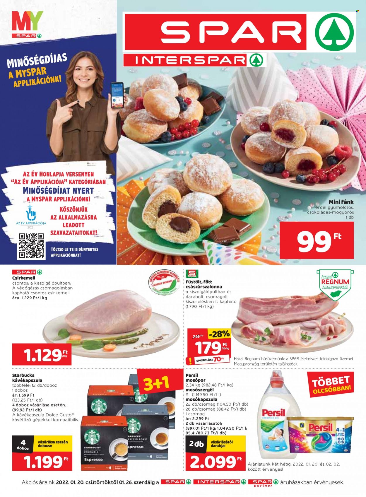 SPAR akciós újságok - 2022.01.20 - 2022.01.26. Oldal 1