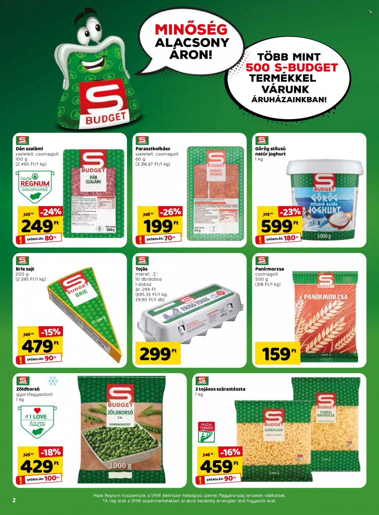 SPAR akciós újságok - 2022.01.20 - 2022.01.26. Oldal 2