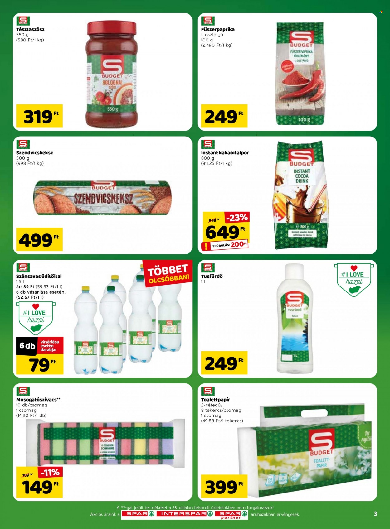 SPAR akciós újságok - 2022.01.20 - 2022.01.26. Oldal 3