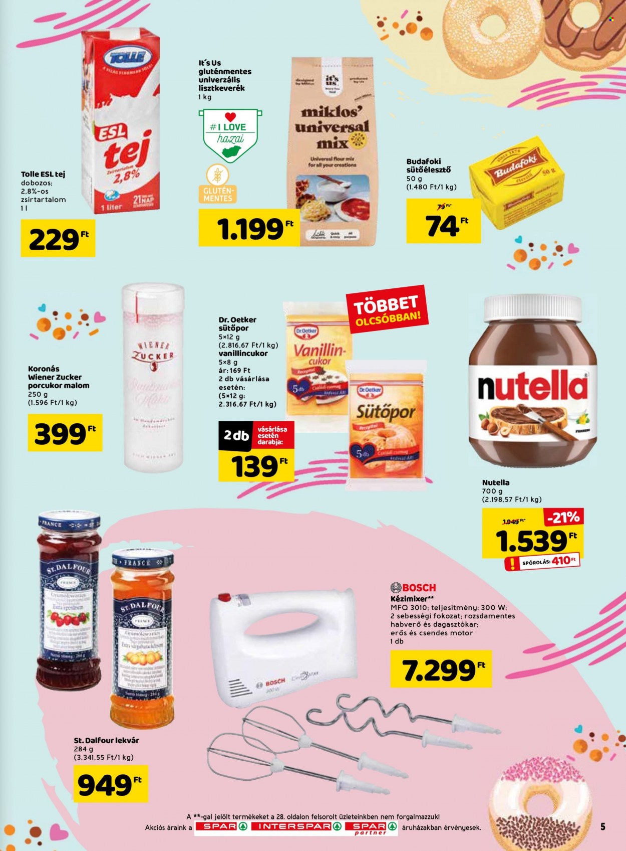 SPAR akciós újságok - 2022.01.20 - 2022.01.26. Oldal 5