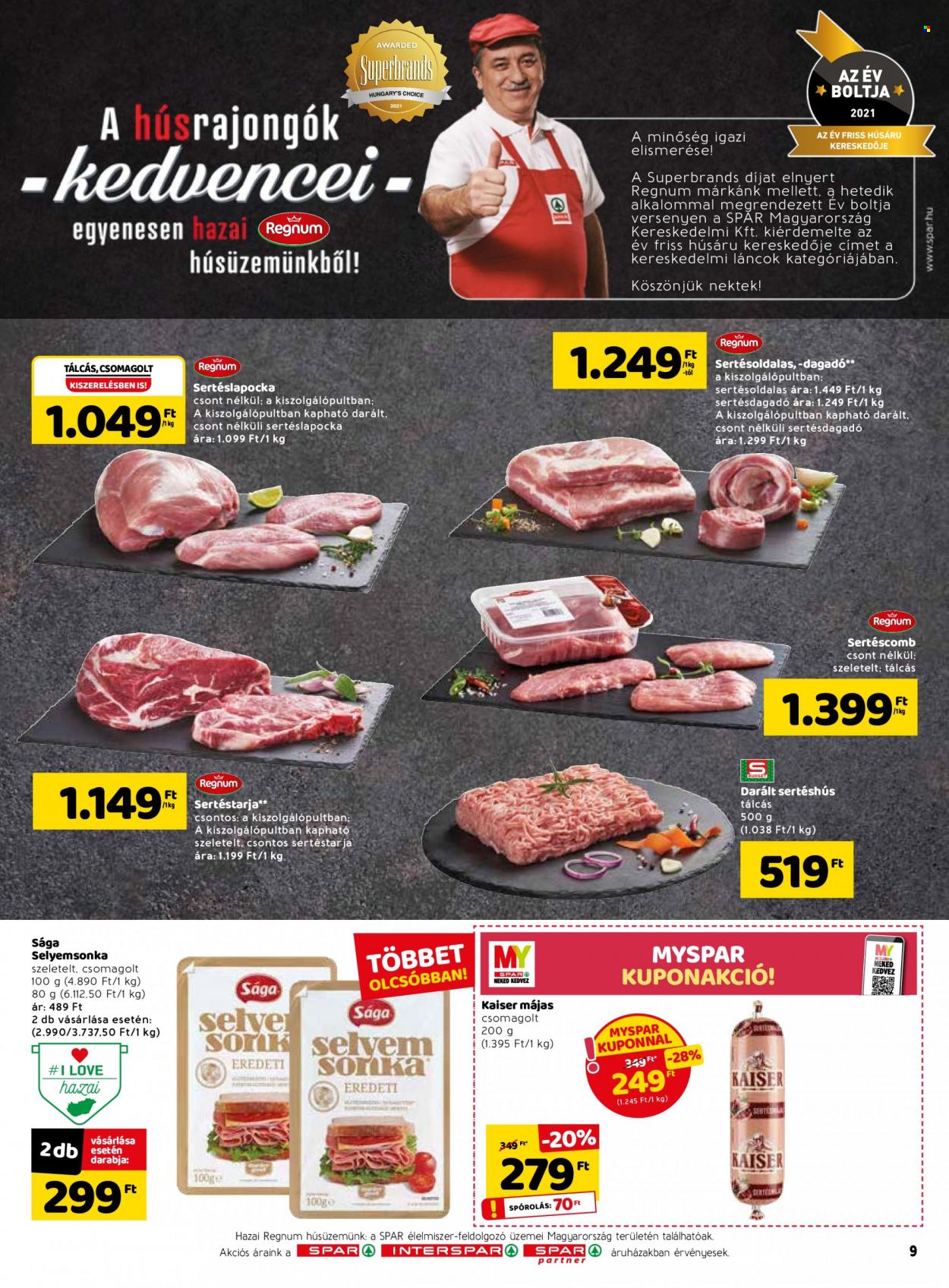 SPAR akciós újságok - 2022.01.20 - 2022.01.26. Oldal 11