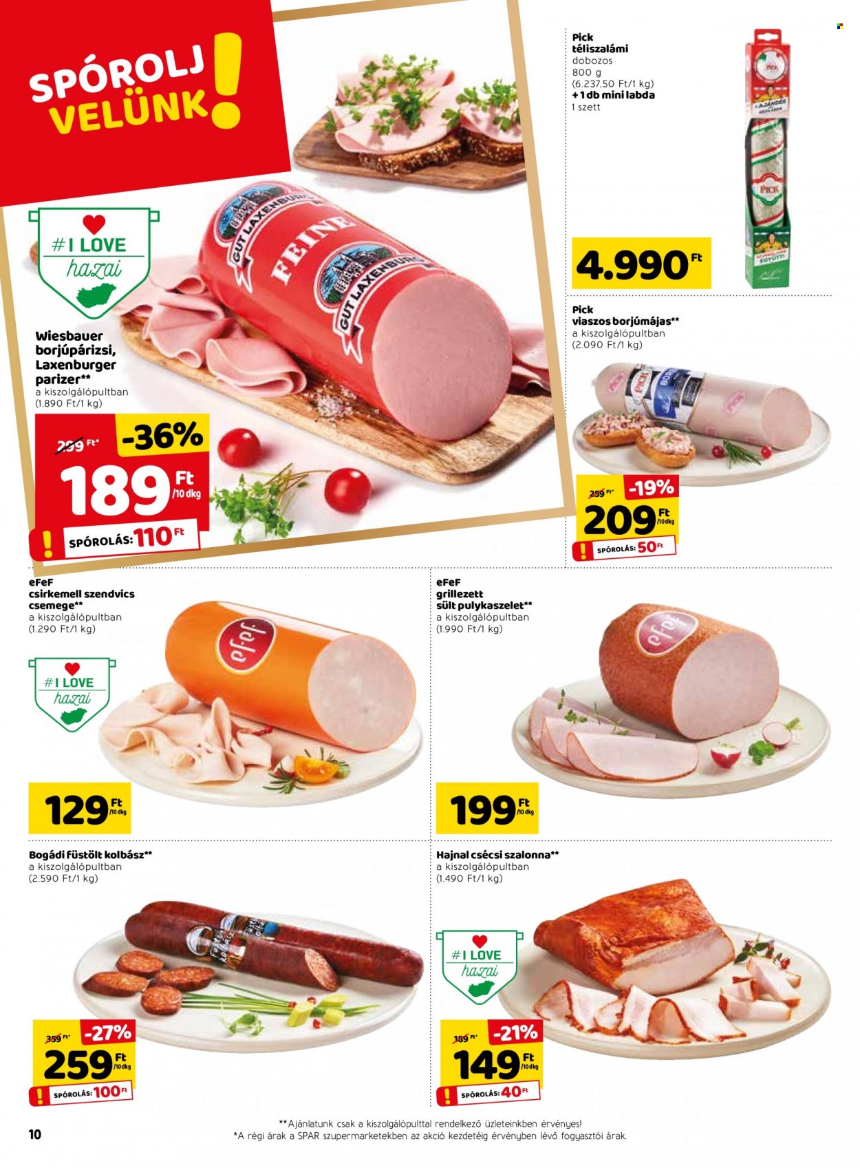 SPAR akciós újságok - 2022.01.20 - 2022.01.26. Oldal 14