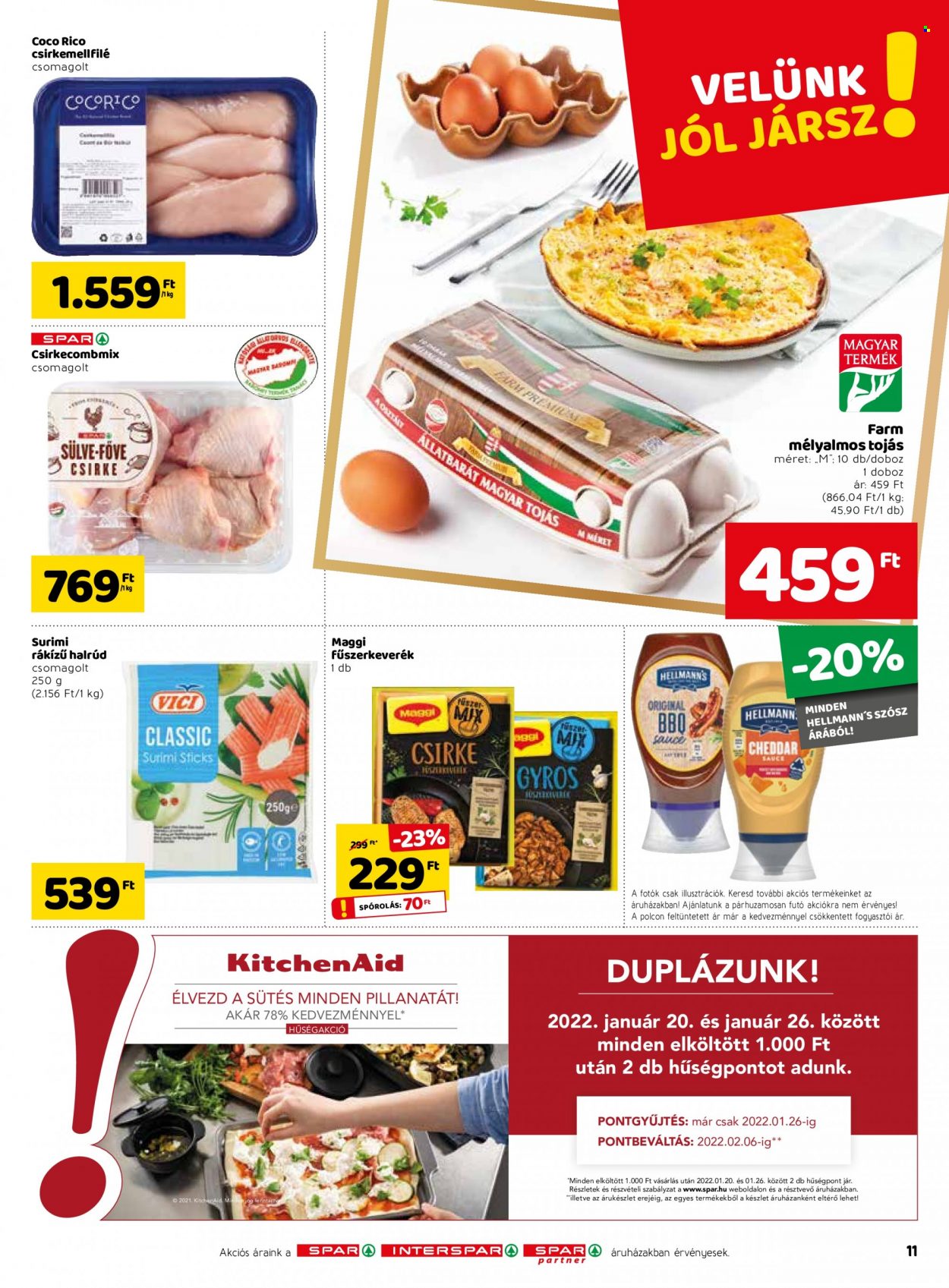 SPAR akciós újságok - 2022.01.20 - 2022.01.26. Oldal 15