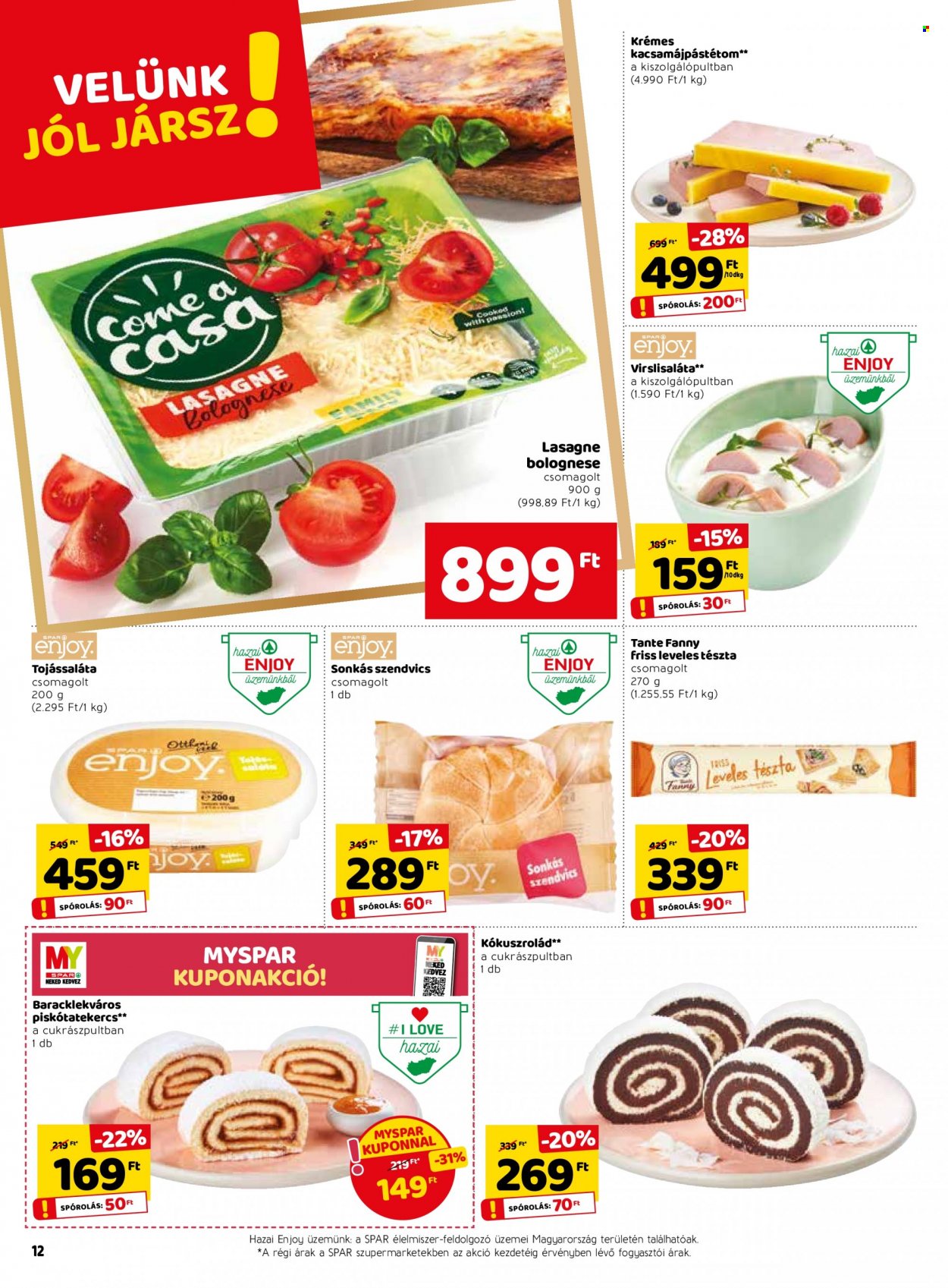 SPAR akciós újságok - 2022.01.20 - 2022.01.26. Oldal 16