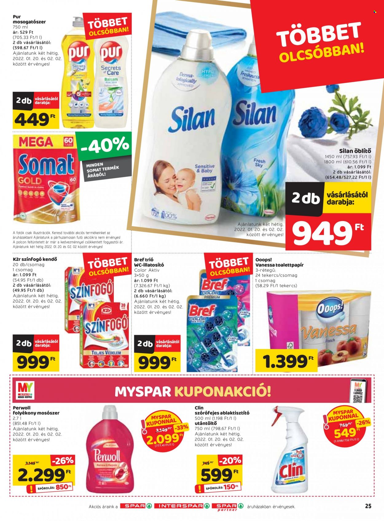 SPAR akciós újságok - 2022.01.20 - 2022.01.26. Oldal 31