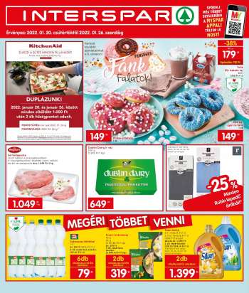 Újság INTERSPAR - 2022.01.20 - 2022.01.26.