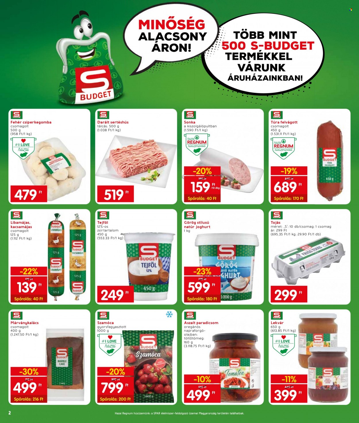INTERSPAR akciós újságok - 2022.01.20 - 2022.01.26. Oldal 2