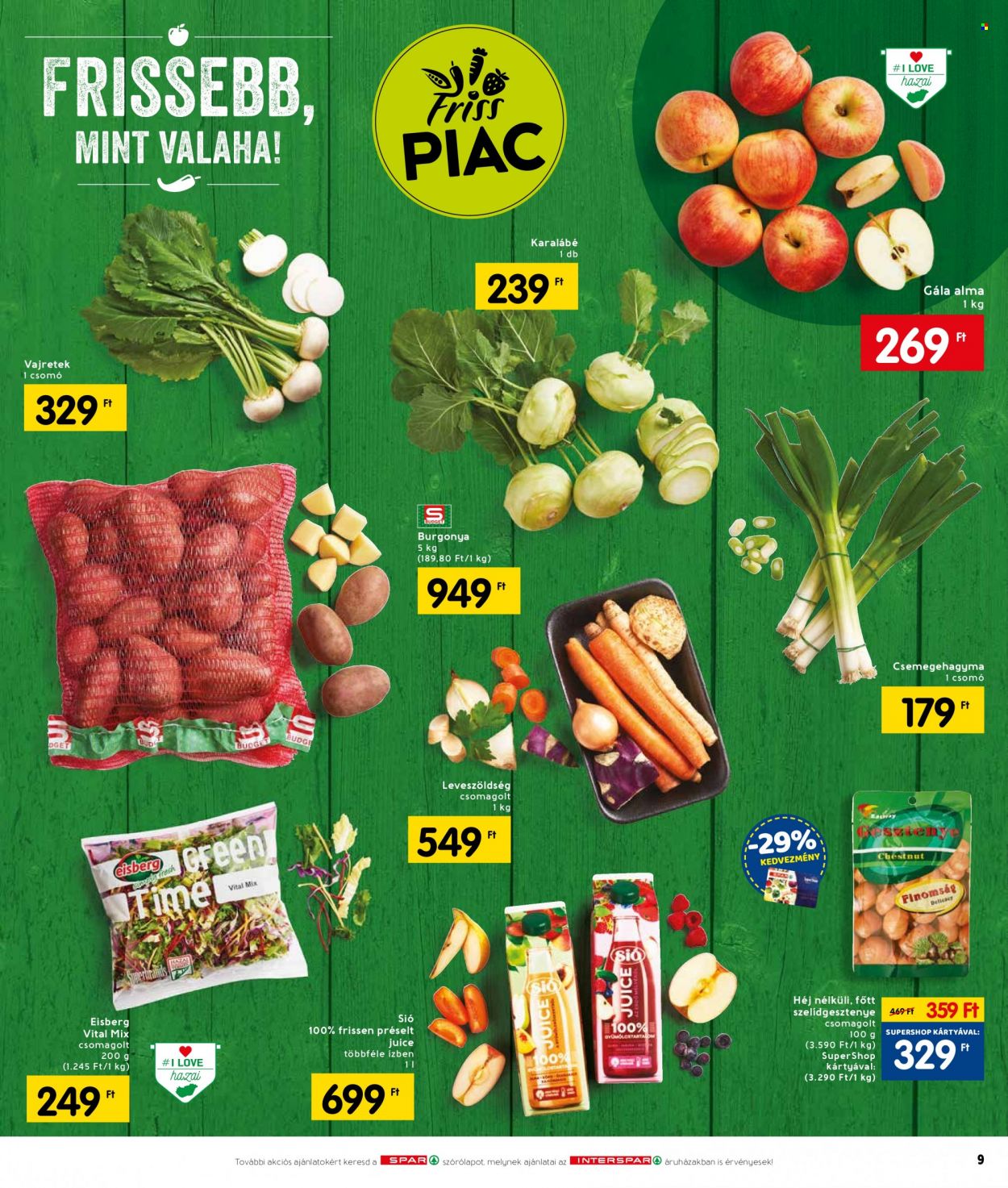 INTERSPAR akciós újságok - 2022.01.20 - 2022.01.26. Oldal 13