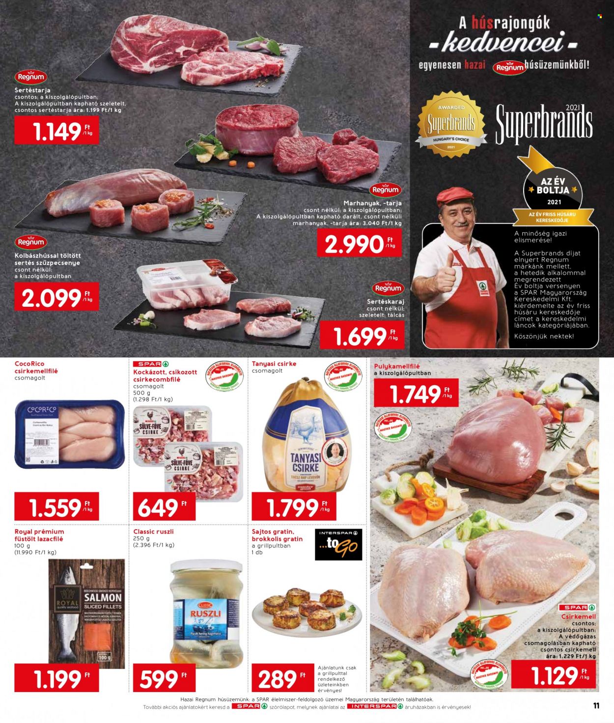 INTERSPAR akciós újságok - 2022.01.20 - 2022.01.26. Oldal 17