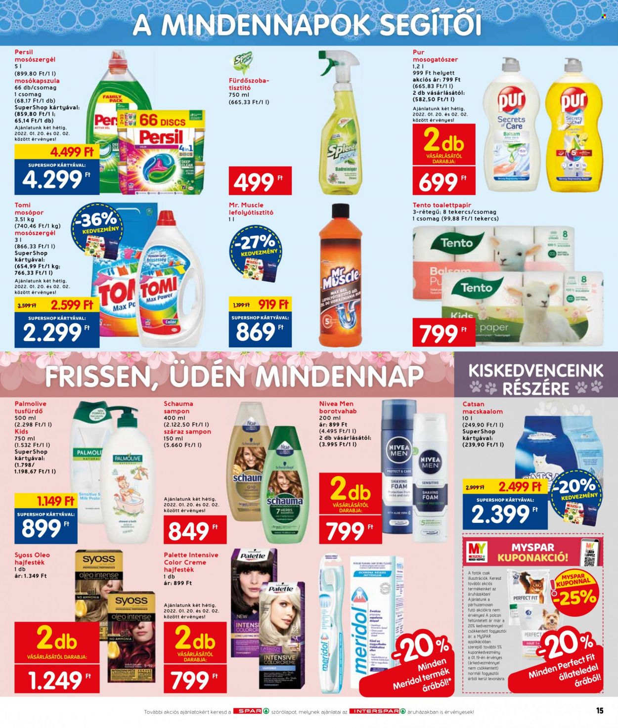 INTERSPAR akciós újságok - 2022.01.20 - 2022.01.26. Oldal 21