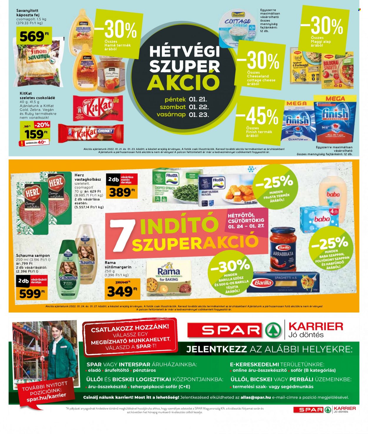 INTERSPAR akciós újságok - 2022.01.20 - 2022.01.26. Oldal 28