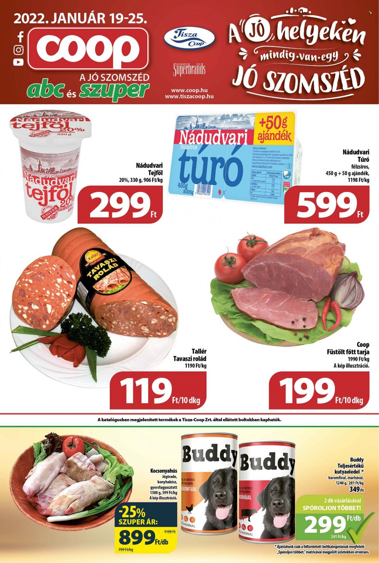 Coop akciós újságok - 2022.01.19 - 2022.01.25. Oldal 1